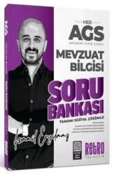 RETRO YAYINLARI 2026 MEB-AGS Mevzuat Bilgisi Soru Bankası Çözümlü ürün görseli