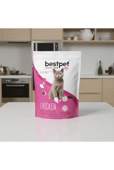 tavuklu yavru kedi maması 1kg ürün görseli