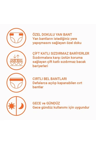 Lorina Yetişkin Hasta Bezi Belbantlı  Medium 30 lu (80 x 115 cm) - Resim 3