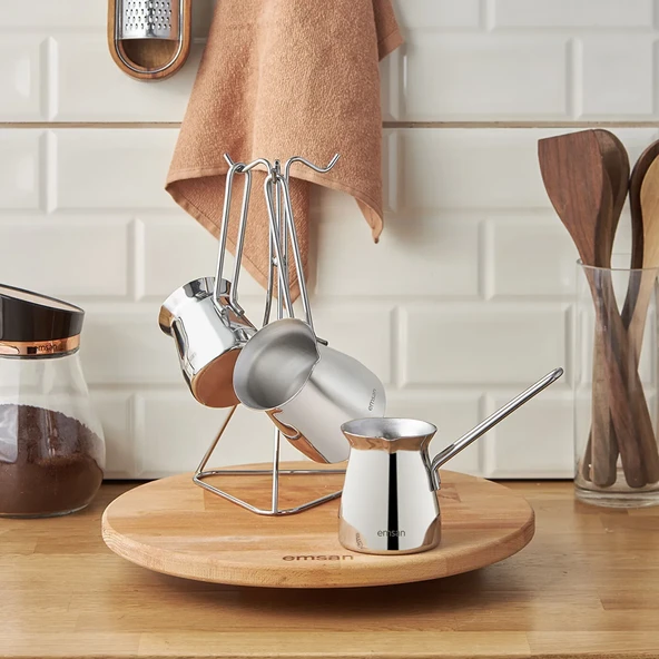 Laura 4 Parça Cezve Seti