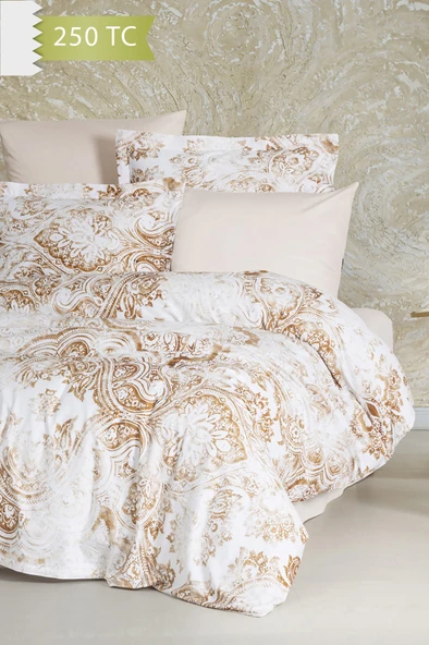 Varol 250 TC Bambu Karışımlı Pamuk Saten Nevresim Takımı – Family Size - SANTE - Resim 2