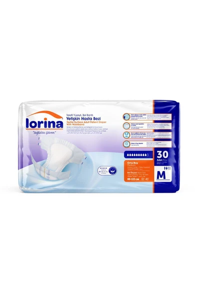 Lorina Bel Bantlı M 30’lu 3 Paket 90 Adet - Resim 4