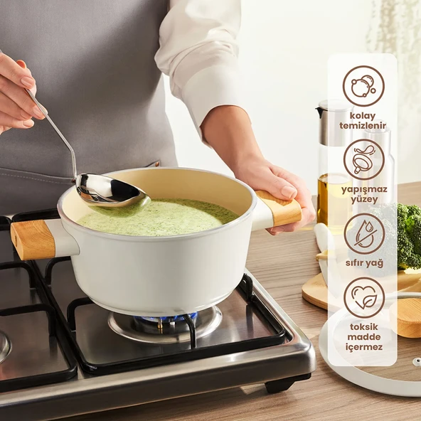 Swiss Crystal Derin Tencere 20 cm