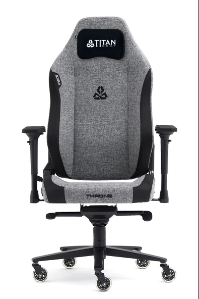 Titanseat Throne Chromium Kumaş Oyuncu Koltuğu