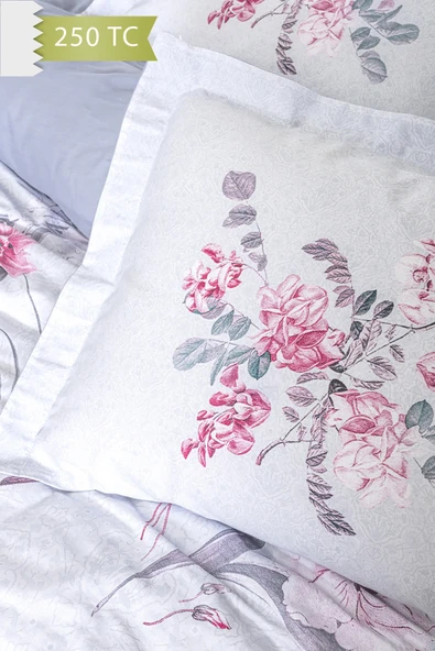 Varol 250 TC Bambu Karışımlı Pamuk Saten Nevresim Takımı – Çift Kişilik - GRANDE - Resim 3