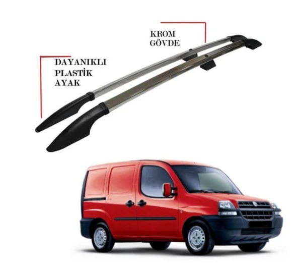 FİAT DOBLO 2000 2001 2002 2003 2004 2005 2006 2007 2008 2009 PORT BAGAJ TAVAN ÇITASI - 2