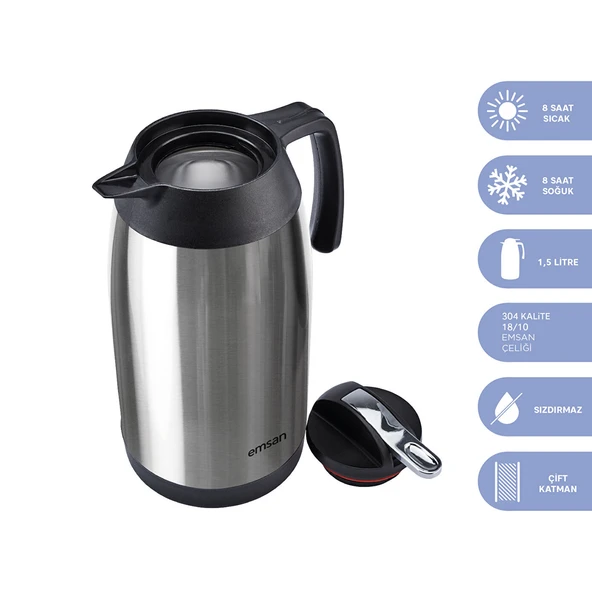 New Vega Termos Inox 1,5 Litre - 2