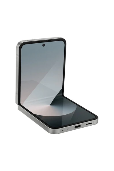 Samsung Galaxy Z Flip 6 256 GB Gümüş (Samsung Türkiye Garantili) - Resim 3