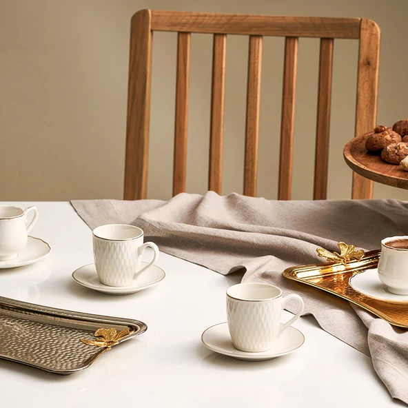 LORA 6 KİŞİLİK KAHVE FİNCAN TK. - 2