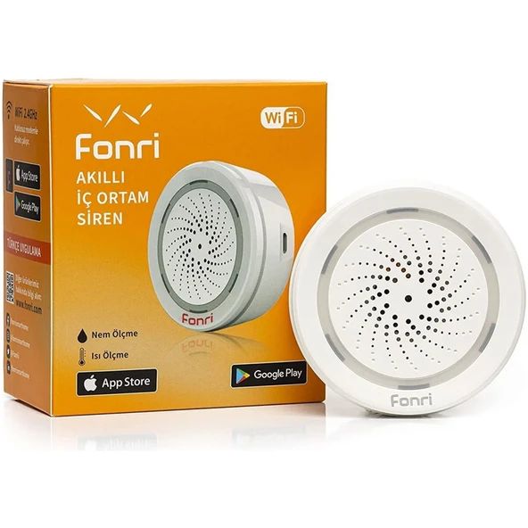 Fonri NAS-AB02W0 Akıllı İç Ortam Sireni ürün görseli