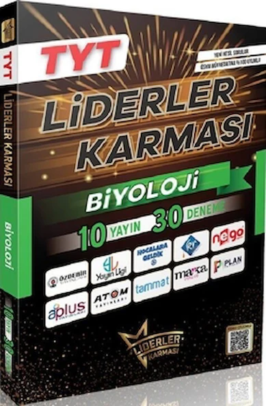 TYT Biyoloji 10 Yayın 30 Deneme / Kollektif / Liderler Karması Yayınları / 9786259777399 ürün görseli
