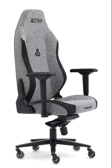 Titanseat Throne Chromium Kumaş Oyuncu Koltuğu - 4