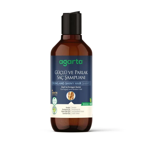 Güçlü ve Parlak Saç Şampuanı 400 ml ürün görseli