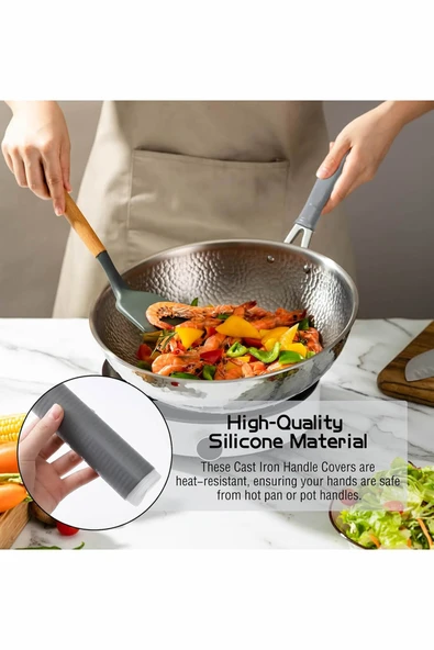 Mucit Home Isı Yalıtımlı Tutacak Tencere Tava Tutacağı Sapı | Kolay Kurulum - 1 adet - Resim 4