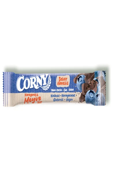 Corny Kuruyemiş ve Meyve Bar Yaban Mersini -Chia-Kakao 35 gr x12li - 4