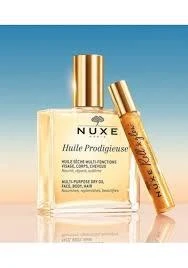Nuxe Huile Prodigieuse Çok Amaçlı Kuru Yağ 100 ml + Nuxe Huile Prodigieuse Or 8 ml - Resim 2