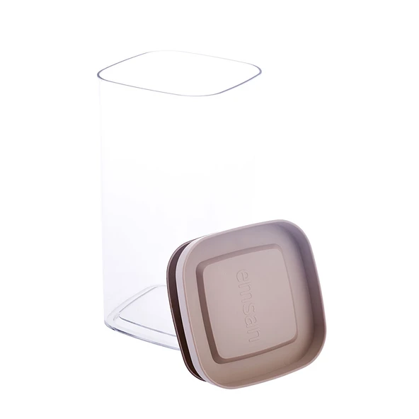 Arya 6'lı Saklama Kabı Kare Büyük Bej - 3