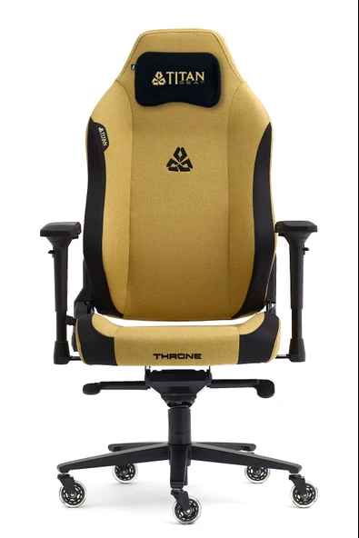 Titanseat Throne Mustard Kumaş Oyuncu Koltuğu