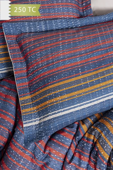 Varol 250 TC Bambu Karışımlı Pamuk Saten Nevresim Takımı – Çift Kişilik - LİNEAR - Resim 3