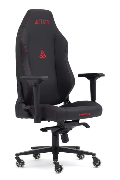 Titanseat Throne Leather Red Deri Oyuncu Koltuğu - 4