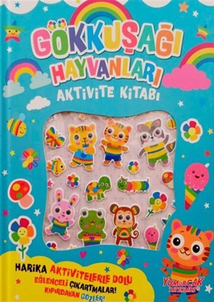 Gökkuşağı Hayvanları Aktivite Kitabı ürün görseli
