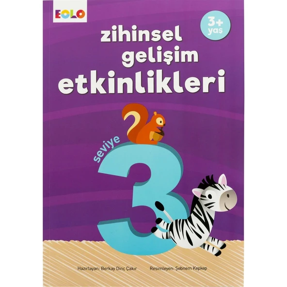 EOLO ZİHİNSEL GELİŞİM ETKİNLİKLERİ-3 3+YAŞ ürün görseli