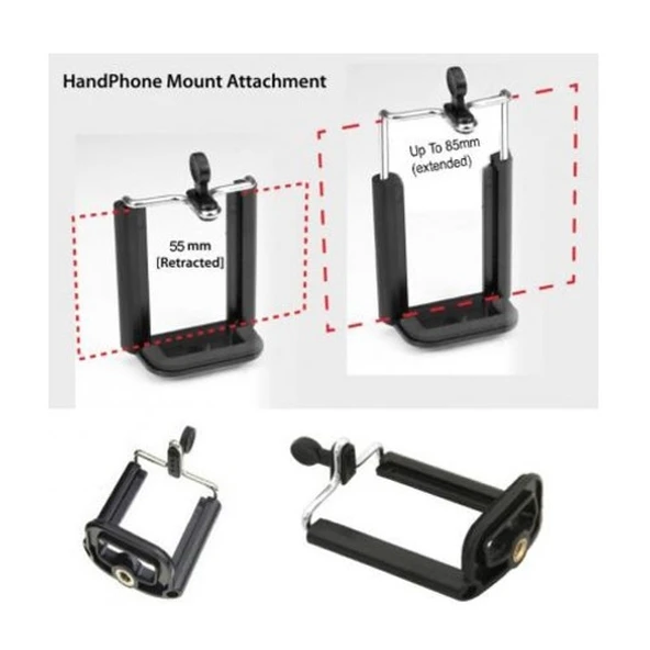 Cep Telefonu Tripod Bağlantı Aparatı ürün görseli