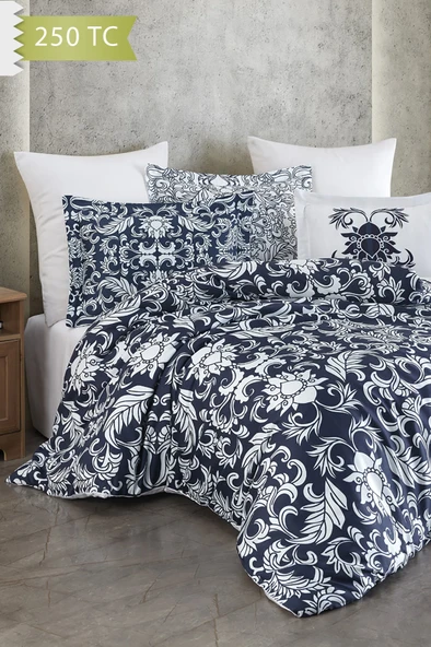 Varol 250 TC Bambu Karışımlı Pamuk Saten Nevresim Takımı – Family Size - CAPRİ ürün görseli