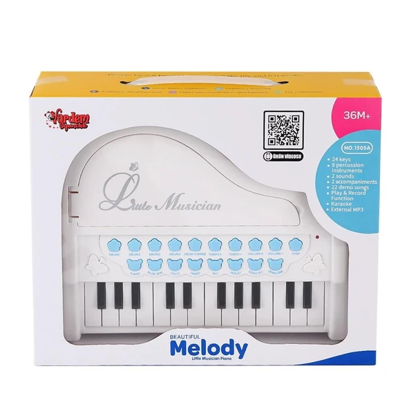 BAO-1505A Mikrofonlu NessiWorld Piano 24 Tuş MP3 Çalar ürün görseli