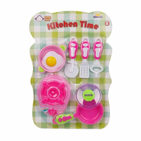 2738 Little Chef Mutfak Gereçleri Seti -NessiWorldman ürün görseli