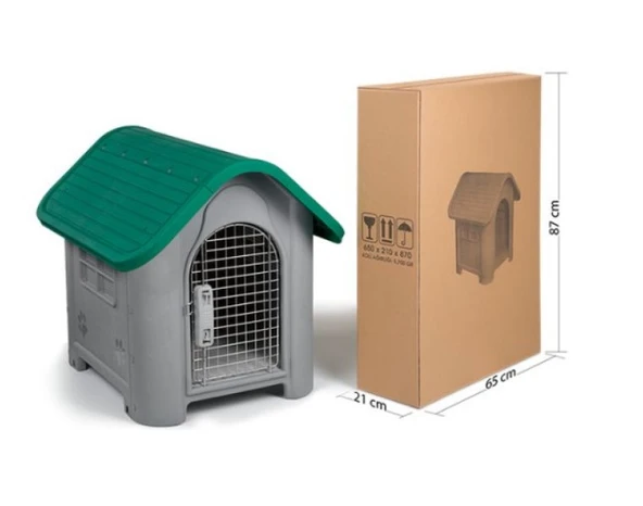 Dayanıklı Plastik Köpek Evi - Resim 4