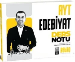 RETRO YAYINLARI AYT Edebiyat Ders Notu AKER KARTAL ürün görseli