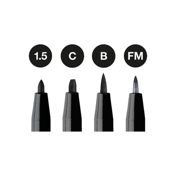 Faber Castell Pitt Artist Pen 4 Lü C 199 2022 - Resim 2