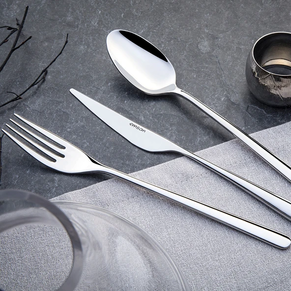 Elegance Bello 84 Parça 12 Kişilik Çatal Kaşık Bıçak Seti Lüks Kutulu - 3