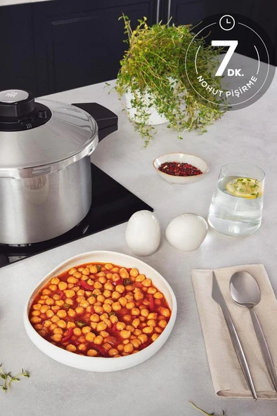 Quick And Safe Indüksiyon Tabanlı Düdüklü Tencere Seti 4+6 Lt - 3