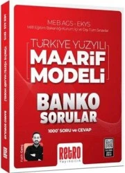 RETRO YAYINLARI 2026 MEB - AGS EKYS Türkiye Yüzyılı Maarif Modeli Banko Sorular Soru Bankası ürün görseli