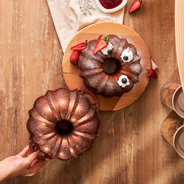 50. Yıl Kek Kalıbı Bakır - 2