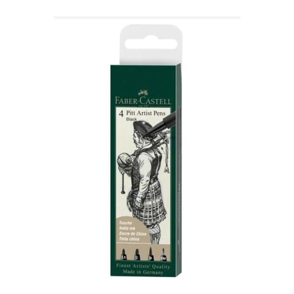 Faber Castell Pitt Artist Pen 4 Lü C 199 2022 ürün görseli