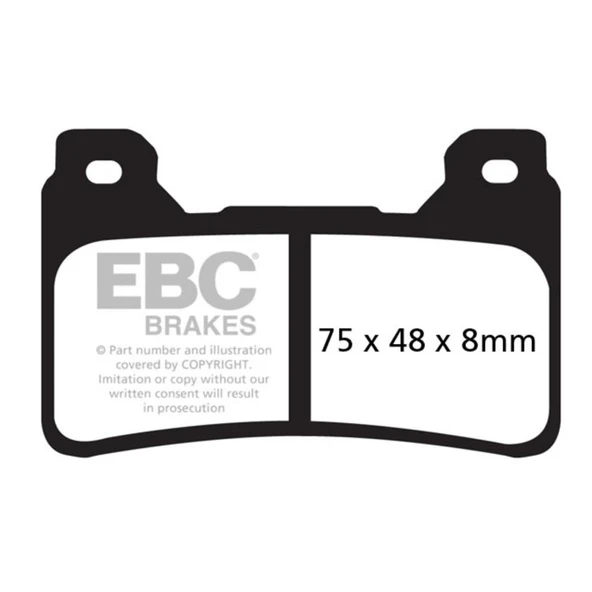 EBC FA390HH HONDA CBR600RR/1000RR 05-16,CB1000 09-15 , VFR800F 14-18 SINTER ÖN FREN ürün görseli