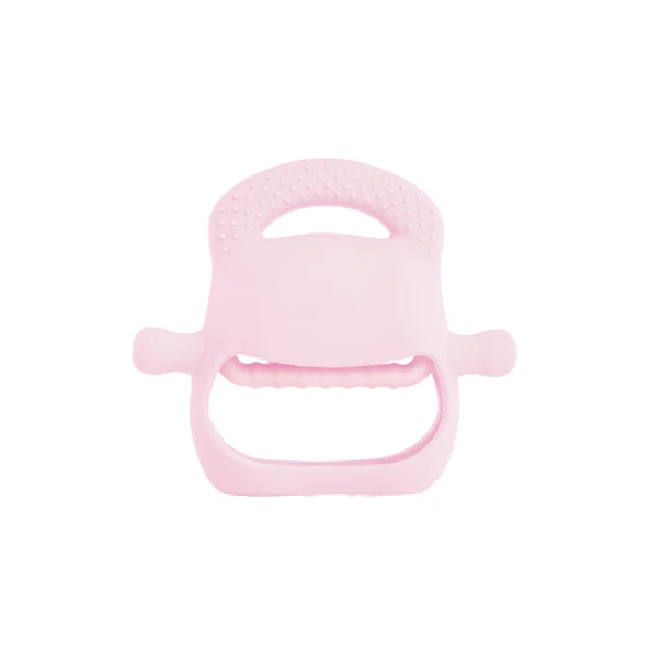 Pembe Bebek Silikon Diş Kaşıyıcı - Resim 4