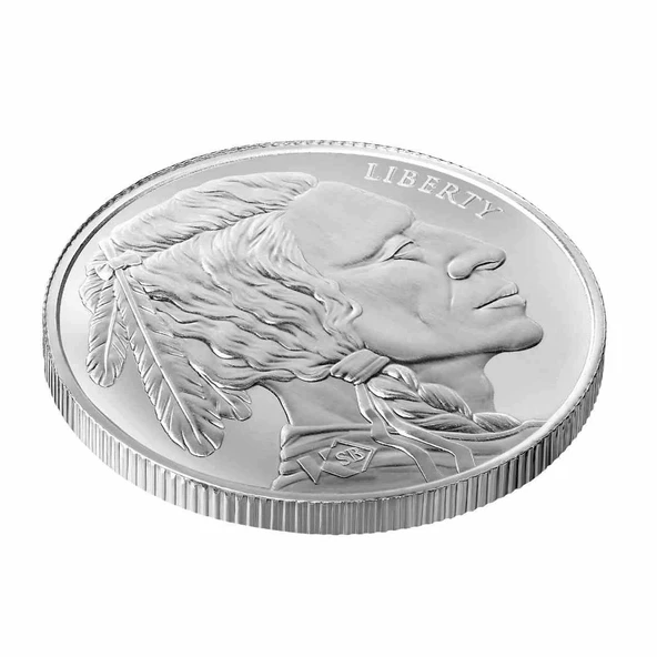 AgaKulche Amerikan Buffalo 2025 Gümüş Sikke Coin - Resim 8