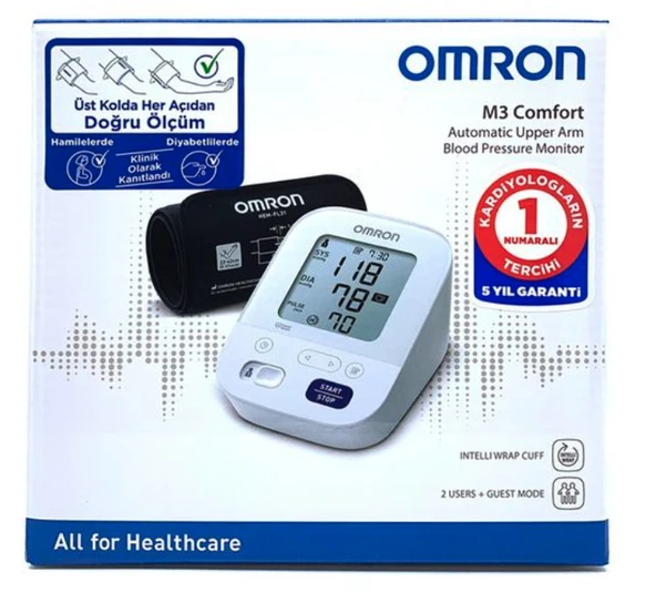 Omron M3 Comfort Hem-FL31 Üst Koldan Ölçer Tansiyon Aleti