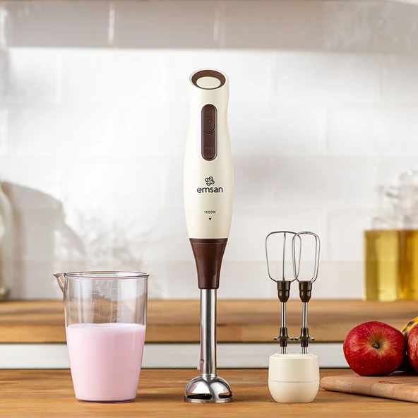 Emsan Nostalji 2837H Mutfak Robotu Krem - Resim 6