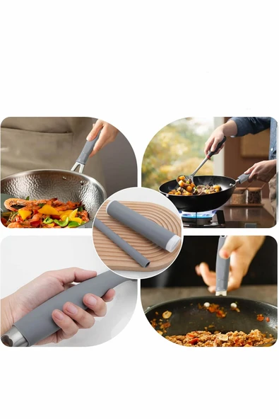Mucit Home Isı Yalıtımlı Tutacak Tencere Tava Tutacağı Sapı | Kolay Kurulum - 1 adet - Resim 3