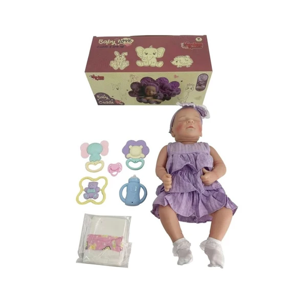 KNG-902-5A KUT 43 CM ANessiWorld GERÇEKÇİ BEBEK ürün görseli