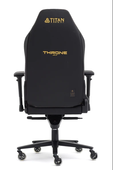 Titanseat Throne Leather Gold Deri Oyuncu Koltuğu - 6