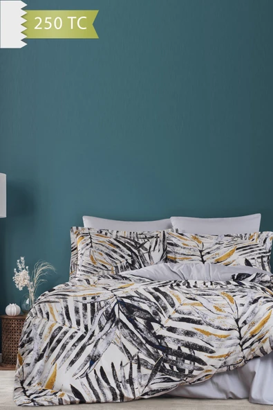 Varol 250 TC Bambu Karışımlı Pamuk Saten Nevresim Takımı – Family Size - LECCE ürün görseli