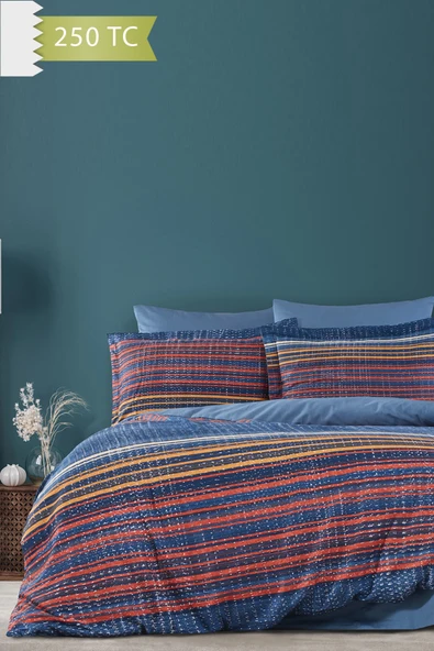 Varol 250 TC Bambu Karışımlı Pamuk Saten Nevresim Takımı – Family Size - LİNEAR ürün görseli