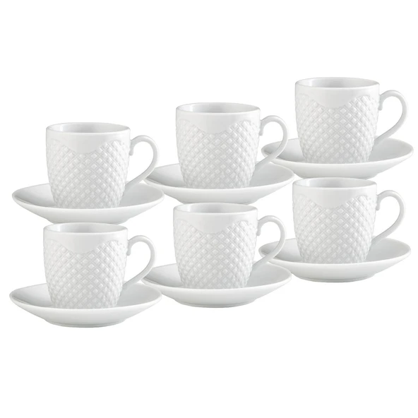 Kuzguncuk 6 Kişilik Kahve Fincan Takımı 90 ml - 3