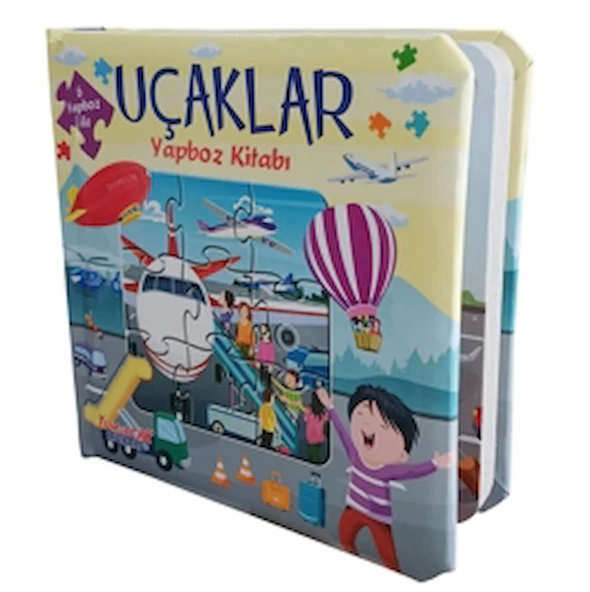 Uçaklar Yapboz Kitabı / Kolektif / Yumurcak Yayınları / 9789752747890 / Ciltli ürün görseli